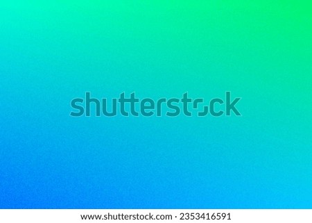 Color gradient background, abstract blue grain gradation texture, vector green noise texture blur abstract background