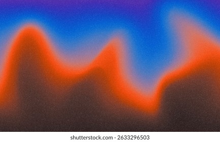 Fondo de gradiente de color, textura de gradación de grano colorido abstracto, textura de ruido de Vector desenfocar fondo abstracto. Fondo de gradiente de color hermoso con ruido. Humo pastel Abstractas o efecto de niebla