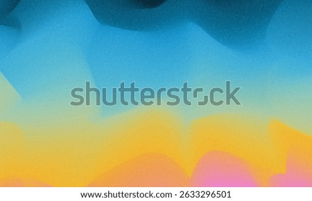 Color gradient background, abstract colorful grain gradation texture, vector noise texture blur abstract background. Beautiful color gradient background with noise. Abstract pastel smoke or fog effect