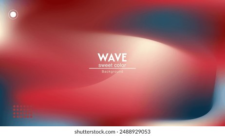 Farbverlaufshintergrund, abstrakte Kornabstufungs-Textur, Vektorgrafik-Rot-Rauschtextur Unscharfer abstrakter Hintergrund