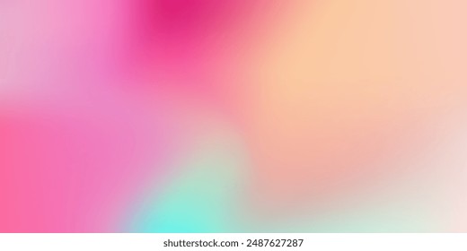 Fondo de degradado de color, textura de gradación de grano naranja abstracto, textura de ruido rosa Vector desenfocar fondo abstracto