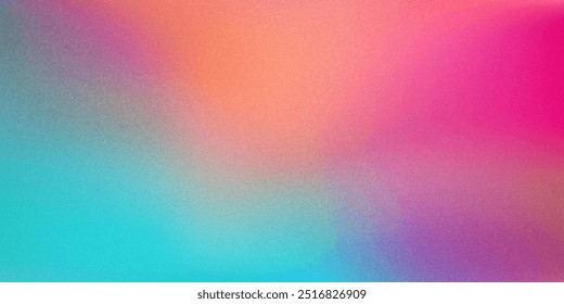 Color gradient background, abstract orange grain gradation texture, vector pink noise texture blur abstract background