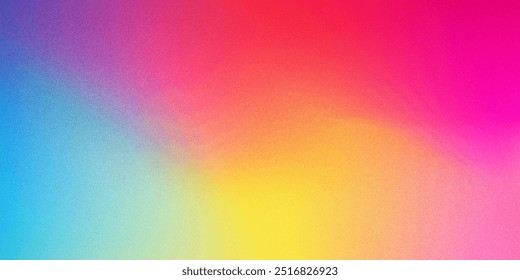 Fundo de gradiente de cor, textura de gradação de grão laranja abstrata, fundo abstrato de textura de ruído rosa vetorial