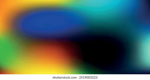 Fondo de gradiente de color, textura de gradación de grano naranja abstracto, Vector de textura de ruido rosa desenfoque fondo abstracto. ilustración de Vector