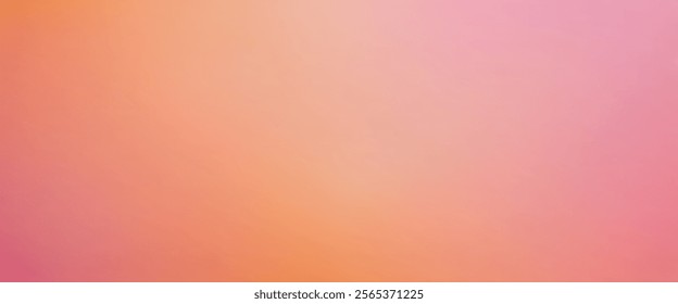 Color gradient background, abstract orange grain gradation texture, vector pink noise texture blur abstract background
