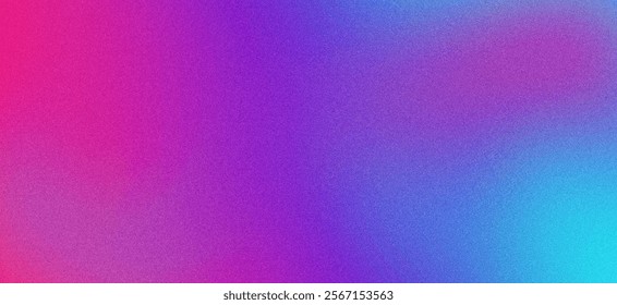 Color gradient background with abstract orange grain gradation and pink-blue noise texture. Ideal for modern, creative designs, posters, banners, and digital backgrounds with a blurred effect.