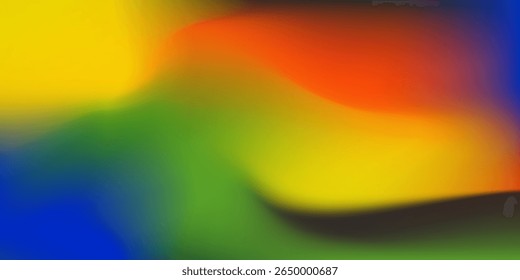 Gradiente de color de fondo abstracto grano naranja gradación textura Vector rosa ruido textura patrón de desenfoque