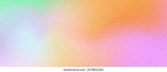 Color gradient background, abstract orange grain gradation texture, vector pink noise texture blur abstract background