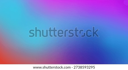Color gradient background with abstract orange grain gradation and pink-blue noise texture. Ideal for modern, creative designs, posters, banners, and digital backgrounds with a blurred effect.