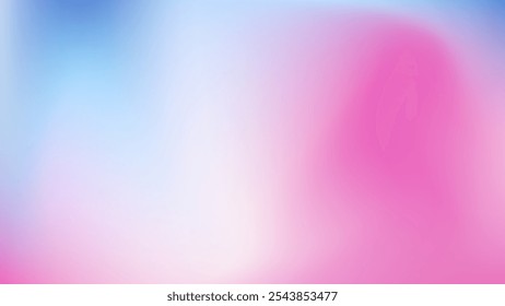 Fondo degradado de color, arco iris pastel abstracto. Textura de gradación de Anuncio de color azul blanco violeta rosa claro, fondo abstracto de desenfoque de Vector