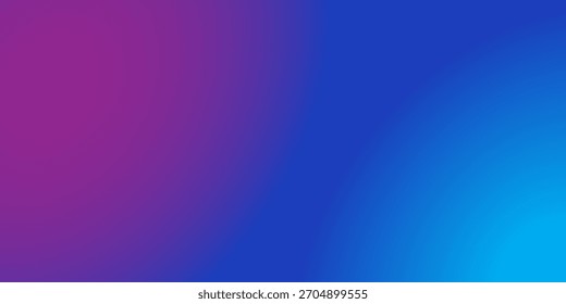 Farbverlauf-Hintergrund, abstrakte Pastellregenbogen. Hellblaue violette rosafarbene weiße Farbe Banner Gradation Textur, Vektorunschärfe abstrakter Hintergrund