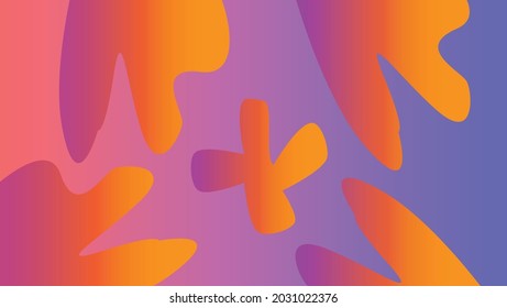 color gradient background abstract vector  illustration