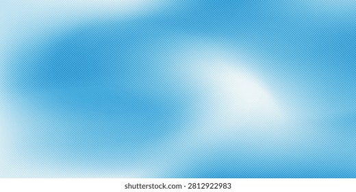Color gradient background, abstract white grain gradation texture, vector blue noise texture simple art modern. Blured Vector