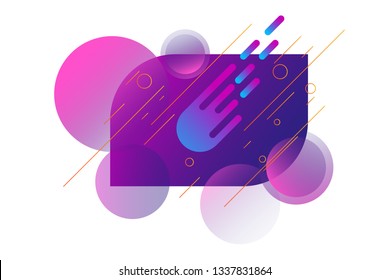 Color gradient background design.