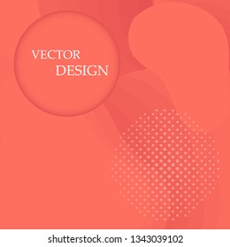 Color gradient background design. Abstract geometric background with liquid shapes. Cool background design for posters. Eps10 vector illustration.