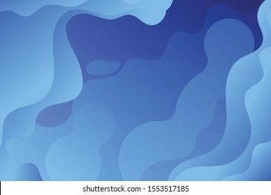 Color gradient background design. Abstract geometric background with liquid shapes. Creative illustration for poster, web, landing, page, cover, ad, greeting, card, promotion.
