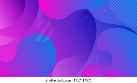 Color gradient background design. Abstract geometric background.
