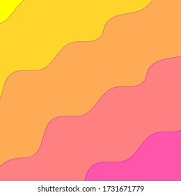 Color gradient background design. Abstract geometric background with liquid shapes. Cool background design for posters. Eps10 vector illustration.
