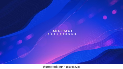 Color gradient background design. Abstract geometric background with liquid shapes and curve line for posters or web page template. vector design illustration.