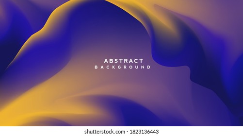 Color gradient background design. Abstract geometric background with liquid shapes and curve line for posters or web page template. vector design illustration.