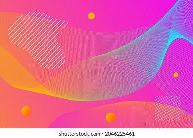 Diseño de fondo de degradado de color. Resumen de fondo geométrico con formas líquidas. Diseño de fondo frío para afiches