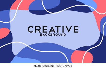 Diseño de fondo de degradado de color. Resumen de fondo geométrico con formas líquidas. Diseño de fondo de ilustración abstracta