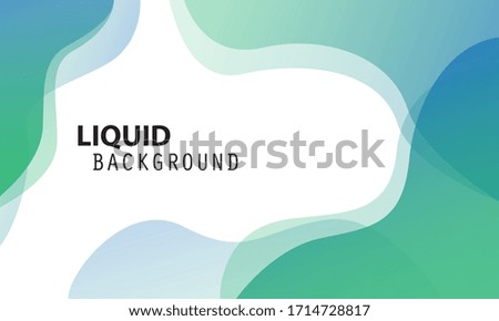 Color gradient background design. Abstract geometric background with liquid shapes. Wavy geometric background. Eps10 vector.