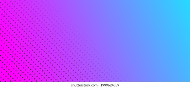 Color gradient background, halftone pattern. Abstract trendy geometric graphic design. Simple minimal color gradient pattern vector background.