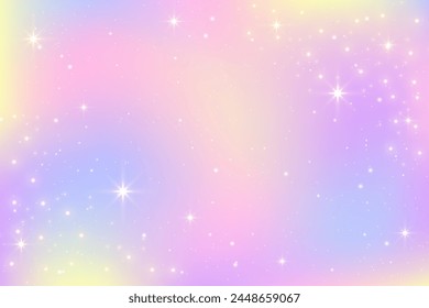 Light unicorn  stars