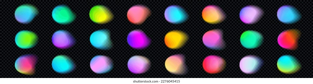 light rainbow color abstract