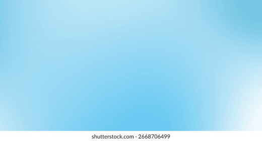 Gradiente de color de fondo azul gradación azul y blanco. Moderno simple