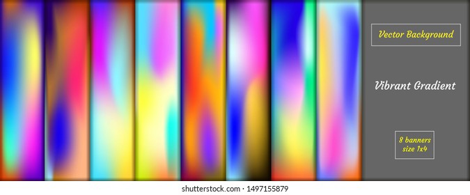 Color gradient cover design. Vibrant background for screen, poster, banner, wallpaper, social media post
