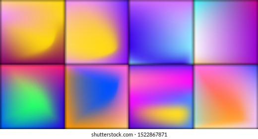 Color gradient cover design. Vibrant background for screen, poster, banner, wallpaper, social media post