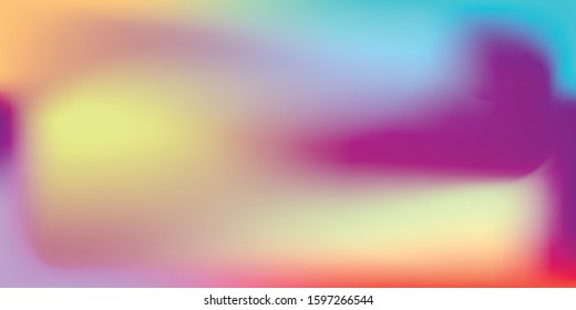 Color gradient cover design. Vibrant background for screen, poster, banner, wallpaper, social media post