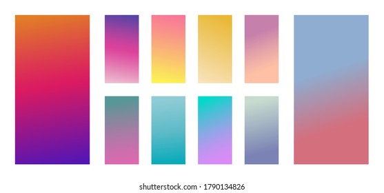 Color gradient cover design. Vibrant background for screen, poster, banner, wallpaper, social media post