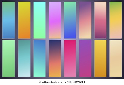 Color gradient cover design. Vibrant background for screen, poster, banner, wallpaper, social media post