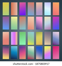 Color gradient cover design. Vibrant background for screen, poster, banner, wallpaper, social media post