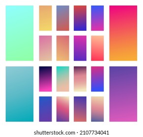 Diseño de la cubierta de degradado de color. Fondo vibrante para pantalla, afiche, pancarta, fondo de pantalla, publicación en medios sociales