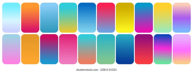 Color gradient cover design. Vibrant background for screen, poster, banner, wallpaper, social media post