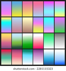 Color gradient cover design. Vibrant background for screen, poster, banner, wallpaper, social media post