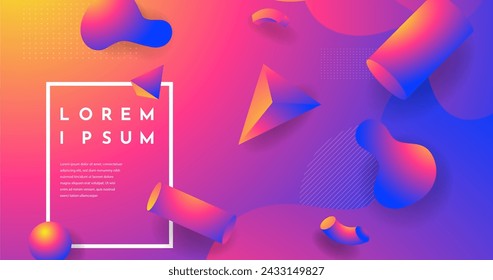 Color gradient design vector design in eps 10