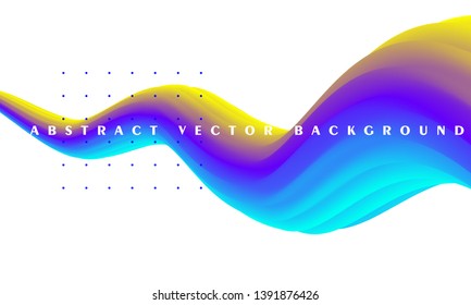 Color gradient fluid, modern stylish creative background, poster, banner, vector graphics