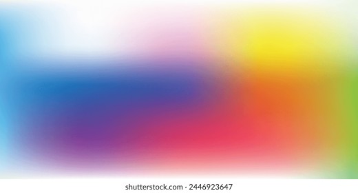 Color gradient, gradation circle, vector grain noise texture holographic blur abstract background.