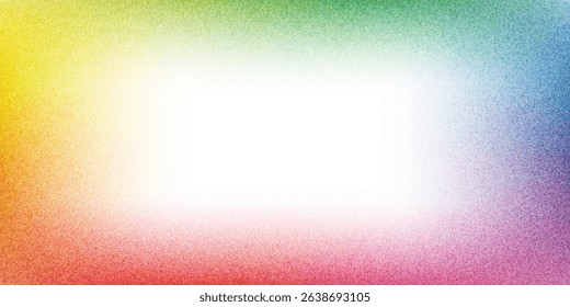 Color gradient, gradation circle, vector grain noise texture holographic blur abstract background. Color watercolor gradient blend mesh of neon iridescent colors gradation