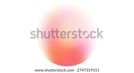 Color gradient, gradation circle, vector grain noise texture holographic blur abstract background. Color watercolor gradient blend mesh of neon iridescent colors gradation