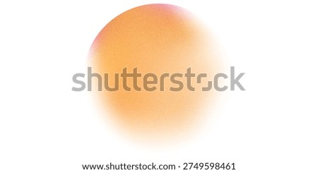 Color gradient, gradation circle, vector grain noise texture holographic blur abstract background. 