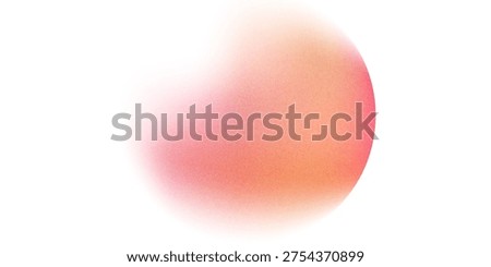 Color gradient, gradation circle, vector grain noise texture holographic blur abstract background. Color watercolor gradient blend mesh of neon iridescent colors gradation