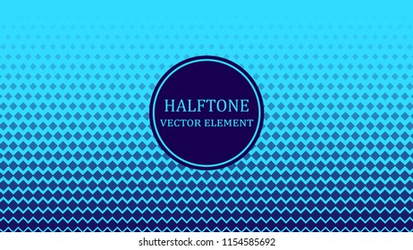 Color gradient halftone. Abstract halftone background. Vector illustration. Black circles.