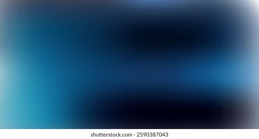 Color gradient lights on black background, abstract blue and red grain gradation texture, abstract background vector