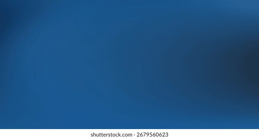 Color gradient lights on black background, abstract blue hologrphic grain modern simple art